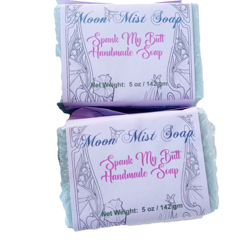 Spank My Butt - Handmade Homemade Bar Soap Vegan 5 ounces